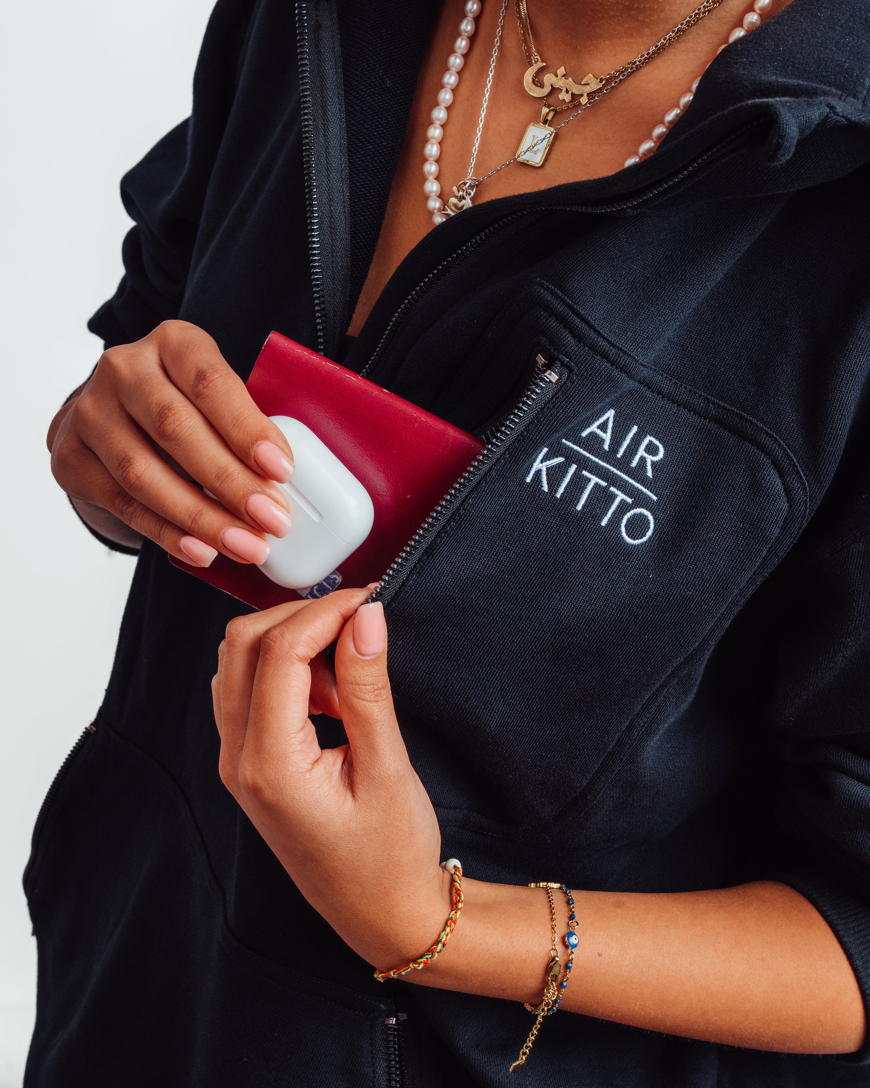 Airkitto Travel clothes vacation paspoort earpots